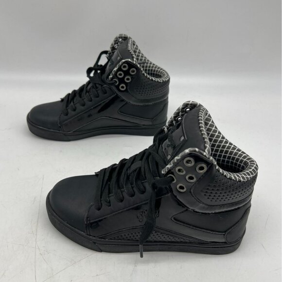 Pastry Youth High-Top Dance Sneakers Size 5M Black Leather Lace Up Casual Gorp - Picture 3 of 8